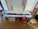 IKEA BESTÅ BURS hoogglans wit, 120x40 cm, Maison & Meubles, Comme neuf, Enlèvement, Bureau