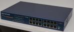 netgear 16port fast ethernetswitch model FS 516, Gebruikt, Ophalen of Verzenden