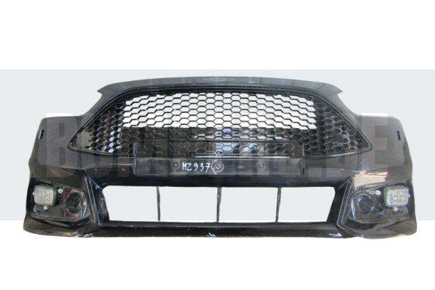 Bumper Ford Focus MK3 III ST FACELIFT 14-18 Voorbumper MZ937, Auto-onderdelen, Carrosserie, Bumper, Voor, Gebruikt, 6 maanden garantie