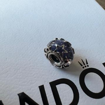 Pandora Hemelsblauw & Ster Murano Bedel NIEUW!!! beschikbaar voor biedingen
