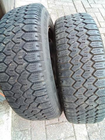  Banden Continental M&S  185/70 R14  88q nieuwstaat 2 stuks beschikbaar voor biedingen
