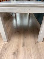 Stevige witte tafel te koop, Huis en Inrichting, Tafels | Eettafels, Ophalen, Gebruikt, 50 tot 100 cm, 150 tot 200 cm