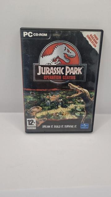 Pc Game Jurassic Park: Operation Genesis (zeldzaam)