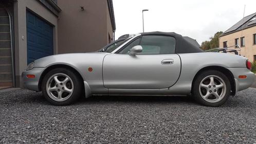 Mazda MX5  NB, Auto's, Mazda, Particulier, Overige modellen, Benzine, Cabriolet, 2 deurs, Handgeschakeld, Zilver of Grijs, Grijs