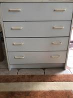 Commodes 4 tiroir, Minder dan 50 cm, Gebruikt, Ophalen of Verzenden, 3 of 4 laden