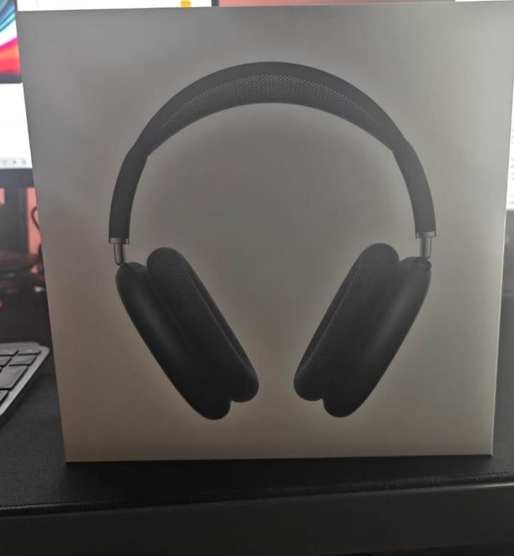 SEALED Apple Airpods Max Zwart Nieuw incl. 2y APPLE GARANTIE, Audio, Tv en Foto, Hoofdtelefoons, Nieuw, Over oor (circumaural)