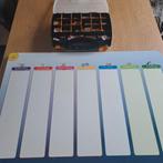 Weekplanbord magnetisch met pictogrammen, Ophalen of Verzenden, Zo goed als nieuw