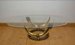 Vintage Salontafel met Bronzen Slagtanden Olifant - 1980s, Ophalen