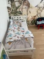 Peuterbed met lattenbodem, matras en zijsteunen, Ophalen, Lattenbodem