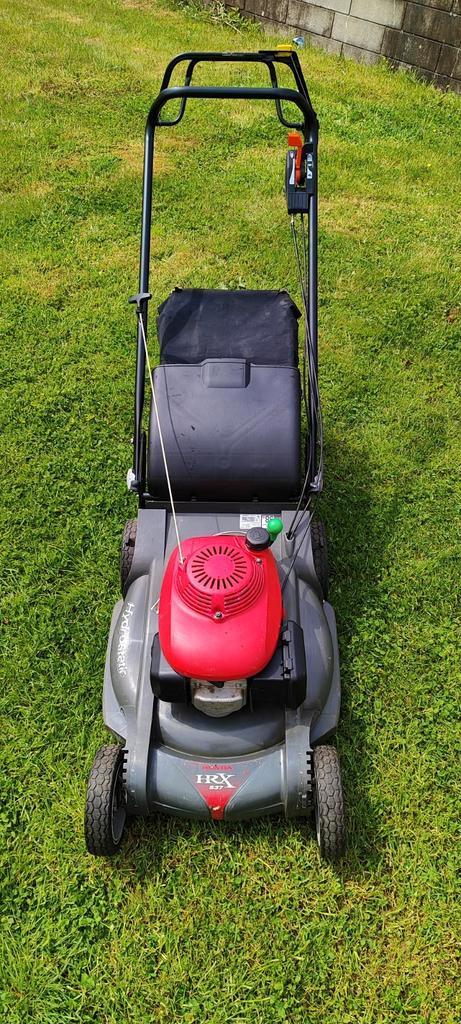 Tondeuse Honda HRX 537, Tuin en Terras, Zitmaaiers, Zo goed als nieuw, Opvangbak, Ophalen