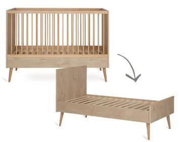 Bed Quax, Cocoon Natural Oak 70x140, Enlèvement, Comme neuf, 140 à 160 cm, 70 à 85 cm