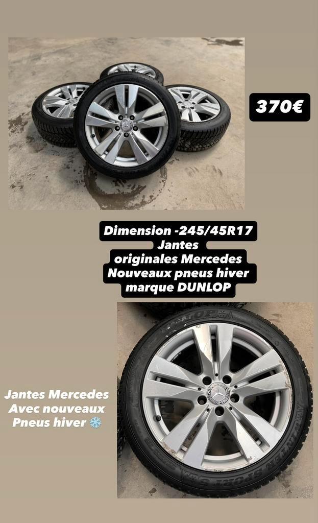 Jantes avec nouveaux pneus hiver ️ MERCEDES.BMW.MINI etc, Auto-onderdelen, Banden en Velgen, Band(en), Winterbanden, Ophalen