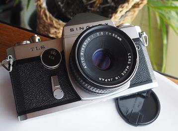 Ricoh Singlex TLS + 50mm m42 beschikbaar voor biedingen