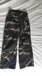 Pantalon de ski (enfant) Fusalp - Motif camouflage noir/vert, Overige merken, Ophalen of Verzenden, Zo goed als nieuw, Kleding