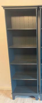 LOMMARP Boekenkast, donker blauwgroen, 65x199 cm, Gebruikt, Ophalen