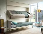 Clei Kali duo standaard Bed, Ophalen, Eenpersoons, Wit, Nieuw