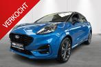 Ford Puma 1.0i Ecoboost MHEV 92kW Aut. ST-Line X SOUND EDITI, Stof, Puma, Blauw, 665 kg