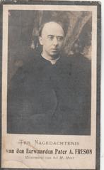 Prêtre Freson, Envoi, Image pieuse