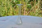 vase soliflore base boule verre blanc, Minder dan 50 cm, Glas, Ophalen of Verzenden, Wit