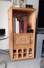 Armoire à vin en bois 100x50x50cm (sans contenu), Maison & Meubles, Accessoires pour la Maison | Porte-bouteilles, Comme neuf