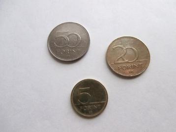 Munten Hongarije Forint 1994 en 2010