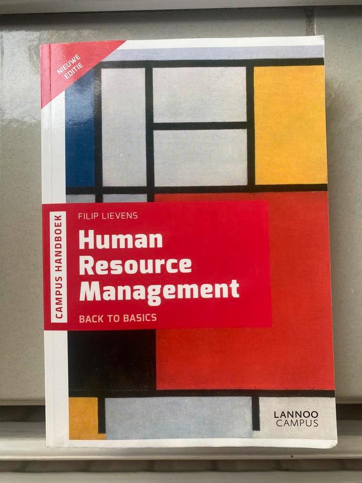 Filip Lievens - Human Resource Management, Boeken, Advies, Hulp en Training, Zo goed als nieuw, Ophalen of Verzenden