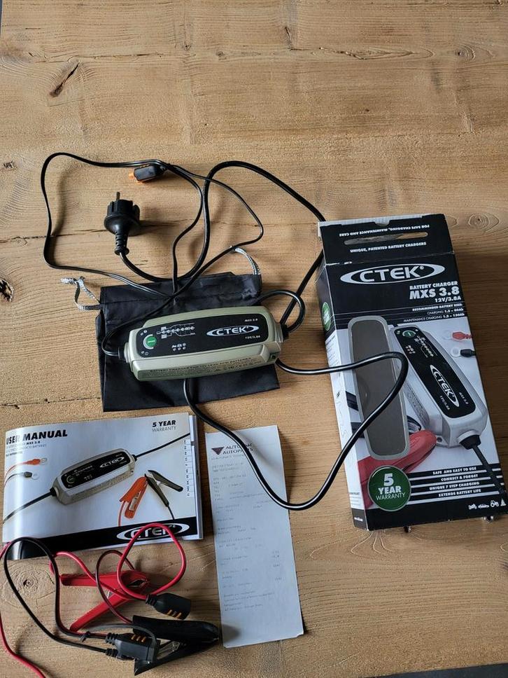 CTEK druppellader (batterijlader), Hobby en Vrije tijd, Modelbouw | Radiografisch | Overige, Ophalen of Verzenden