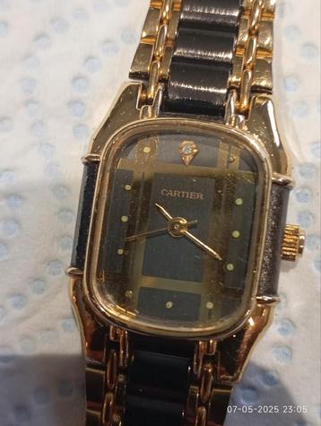 Oude dames horloge Cartier panthere rond 189 beschikbaar voor biedingen