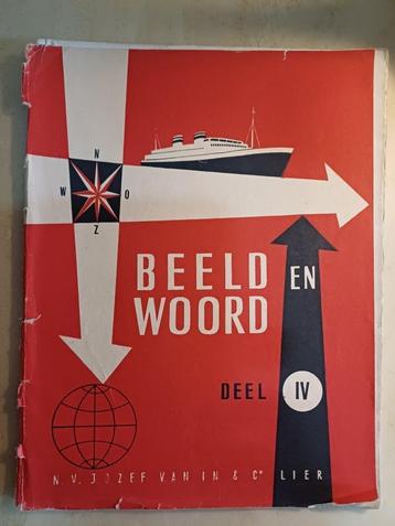 Aardrijkskundeboek Beeld & Woord, deel IV disponible aux enchères