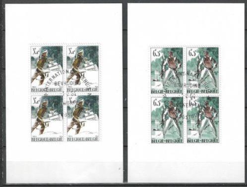 Belgie 1964 - Yvert 1296-1297 /OBP  - Bevrijdingsfeesten (ST, Timbres & Monnaies, Timbres | Europe | Belgique, Affranchi, Envoi