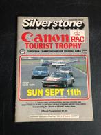 programma 1983 Silverstone Touring Cars Jaguar Rover, Verzamelen, Ophalen of Verzenden