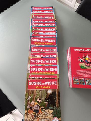 16 nieuwe SUSKE & WISKE strips met de nieuwe covers beschikbaar voor biedingen