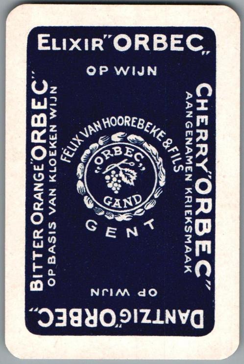 speelkaart - LK12425 - 2x Orbec, Gent, Verzamelen, Speelkaarten, Jokers en Kwartetten, Zo goed als nieuw, Speelkaart(en), Verzenden