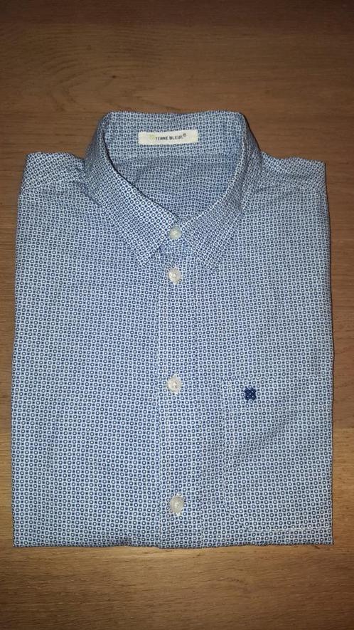Zomerhemd merk Terre Bleue maat 152 korte mouwen, Kinderen en Baby's, Kinderkleding | Maat 152, Zo goed als nieuw, Jongen, Overhemd of Blouse