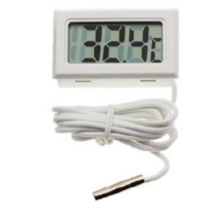 Digitale Aquarium Water - Temperatuurmeter Thermometer Wit, Dieren en Toebehoren, Vissen | Aquaria en Toebehoren, Nieuw, Ophalen of Verzenden