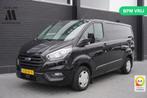 Ford Transit Custom 2.0 TDCI EURO 6 - Airco - Navi - Trekhaa, Auto's, Parkeersensor, Zwart, Bedrijf, 165 g/km