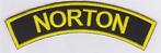 Norton stoffen opstrijk patch embleem #2, Motoren, Accessoires | Overige, Nieuw