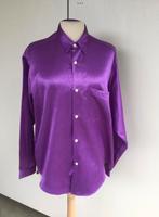 Blouse/chemise vintage violette taille M, Vêtements | Femmes, Taille 38/40 (M), Enlèvement ou Envoi, Acqua, Porté