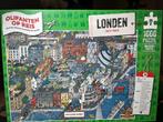 Puzzel Londen Reeks Olifanten op reis van Guillaume Cornet, Ophalen, 500 t/m 1500 stukjes, Zo goed als nieuw, Legpuzzel