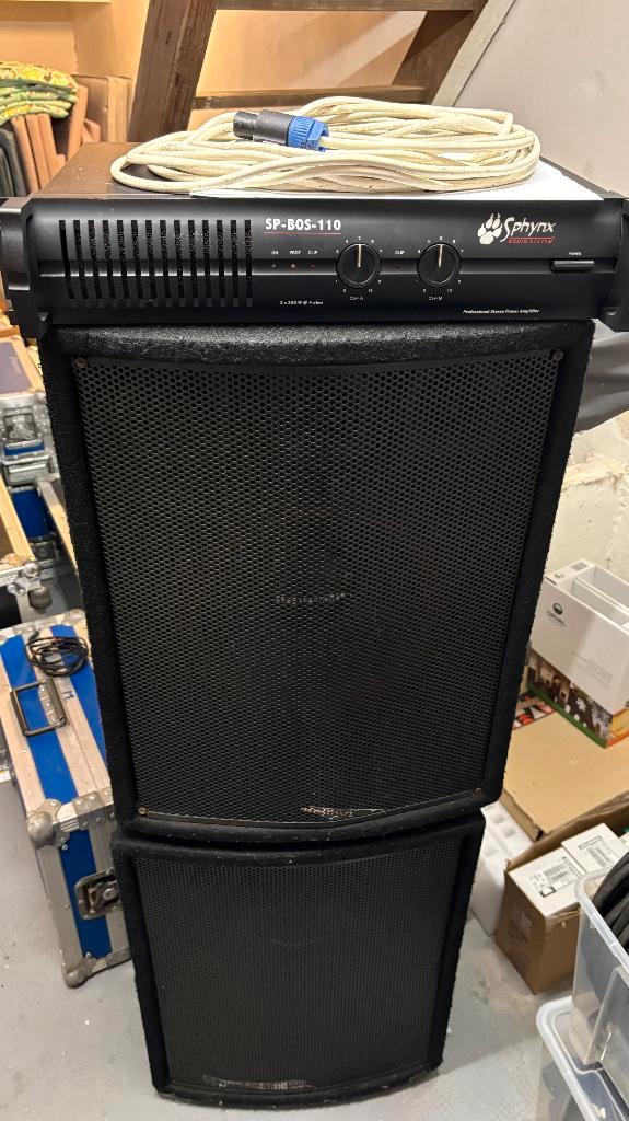 Sono complète son et lumière pour dj débutant, Muziek en Instrumenten, Dj-sets en Draaitafels, Gebruikt, Dj-set, Overige merken