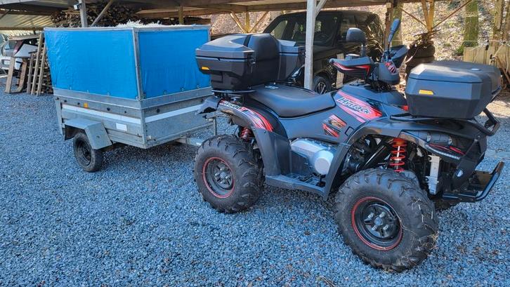 Quad Hytrack 500cc 1460 kms, Motoren, Quads en Trikes, Ophalen