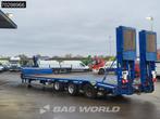 Broshuis 3ASD-18-30/0 Lift + Steering Axle Hydraulic Ramps, Auto's, Vrachtwagens, Stof, Blauw, Overige brandstoffen, Bedrijf