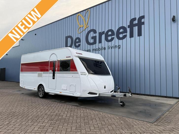 Kabe Royal 520 XL KS, Caravans en Kamperen, Caravans, Bedrijf, tot en met 4, 1500 - 2000 kg, Rondzit, Kabe, 6 tot 7 meter, Gascomfoor