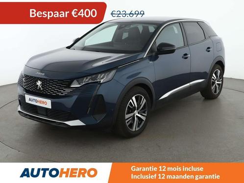 Peugeot 3008 1.6 Hybrid Allure Pack (bj 2022, automaat), Auto's, Peugeot, Te koop, 360° camera, ABS, Achteruitrijcamera, Airbags