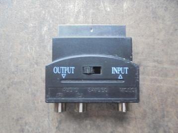 Scart Adapter (zie foto's), Enlèvement ou Envoi, Utilisé, Câble péritel