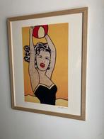 Roy Lichtenstein lithografie met certificaat, Antiek en Kunst, Ophalen of Verzenden