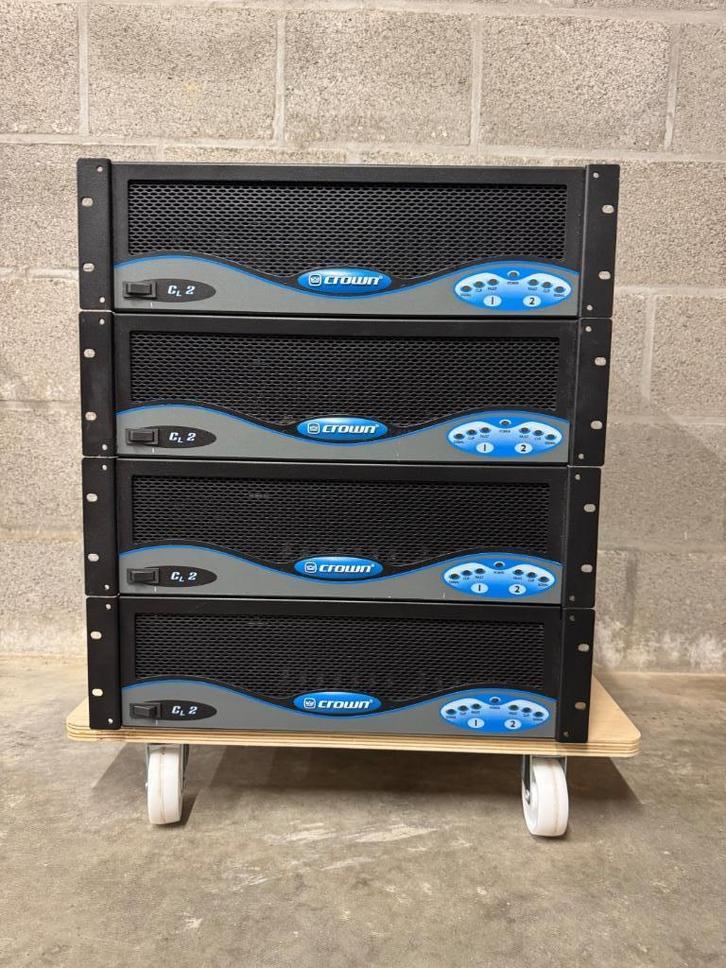 versterker crown cl 2, Muziek en Instrumenten, Versterkers | Keyboard, Monitor en PA, Zo goed als nieuw, P.A., 1000 watt of meer