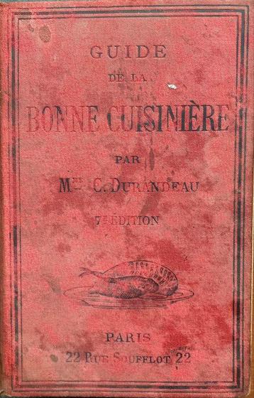 Kookboek uit 1889 beschikbaar voor biedingen