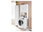Wasmachine bovenkast met opbergruimte - perfecte staat, Huis en Inrichting, Ophalen, Overige materialen, Minder dan 150 cm, 150 tot 200 cm