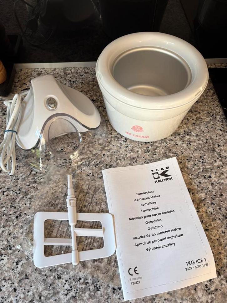 KALORIK ijsmachine, Elektronische apparatuur, IJsmachines, Gebruikt, Ophalen